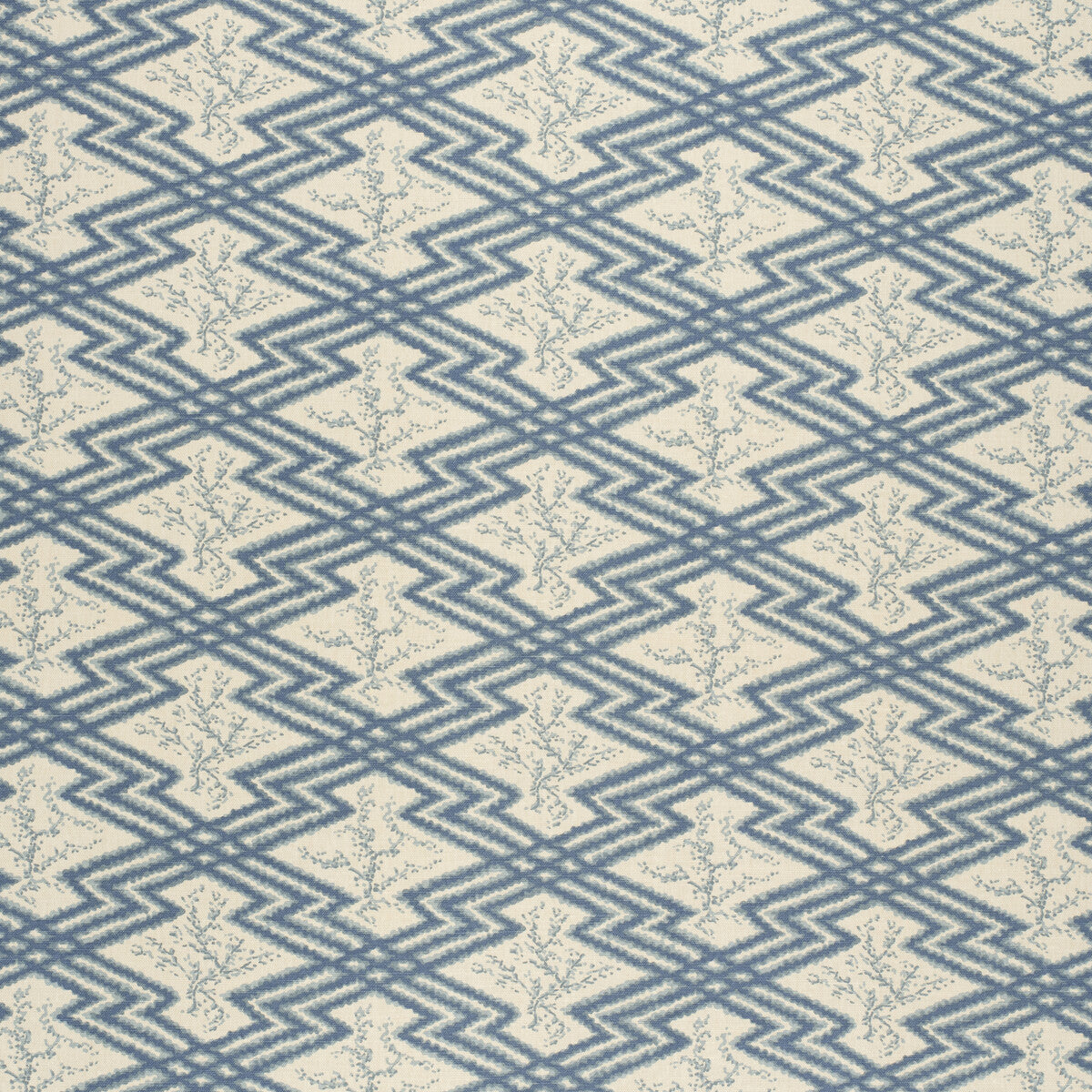 20201681650-via-krupp-blueecru-lee-jofa - LEE JOFA Fabric