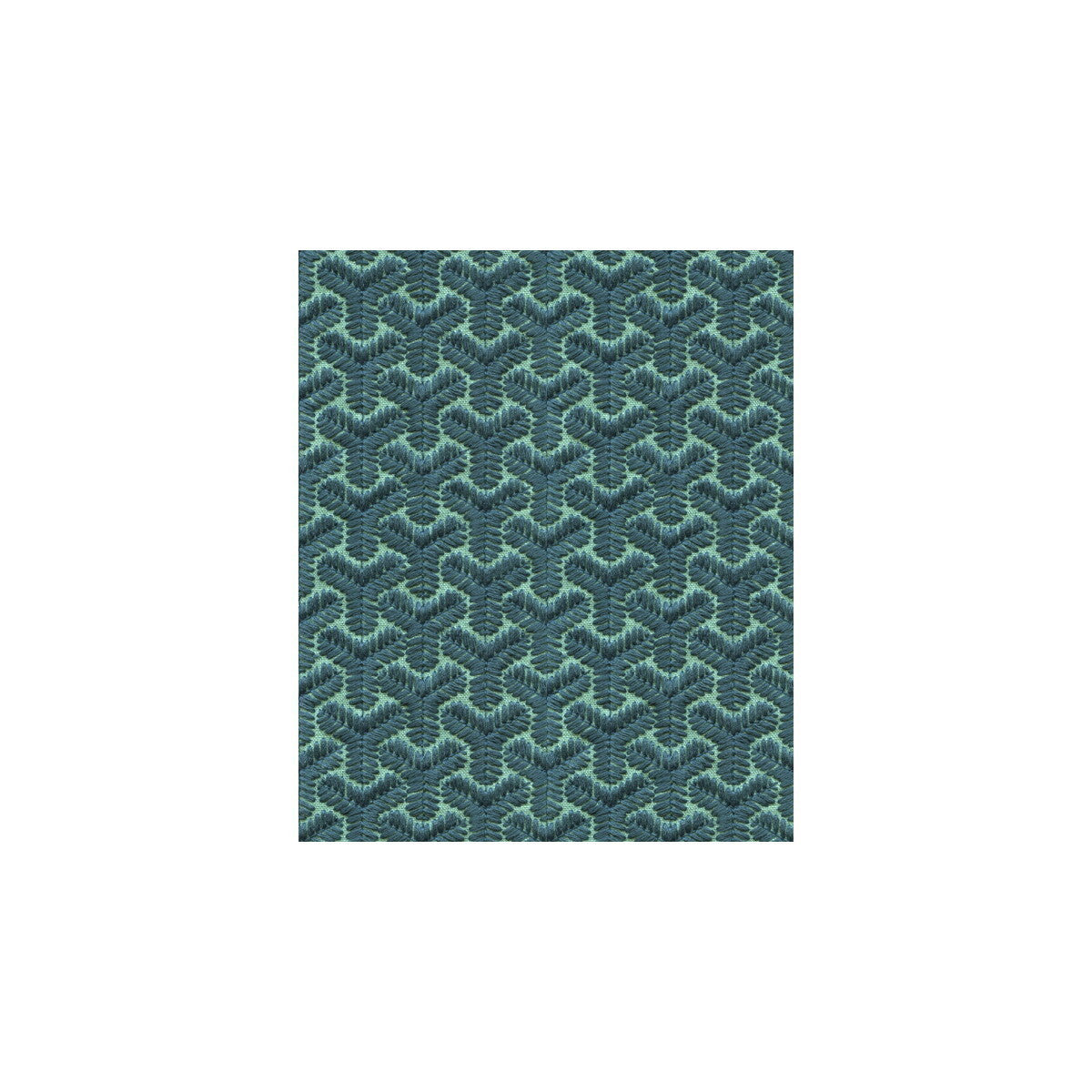 bf1052320-chengtudoor-emb-blueaqua-g-p-j-baker - G P & J BAKER Fabric