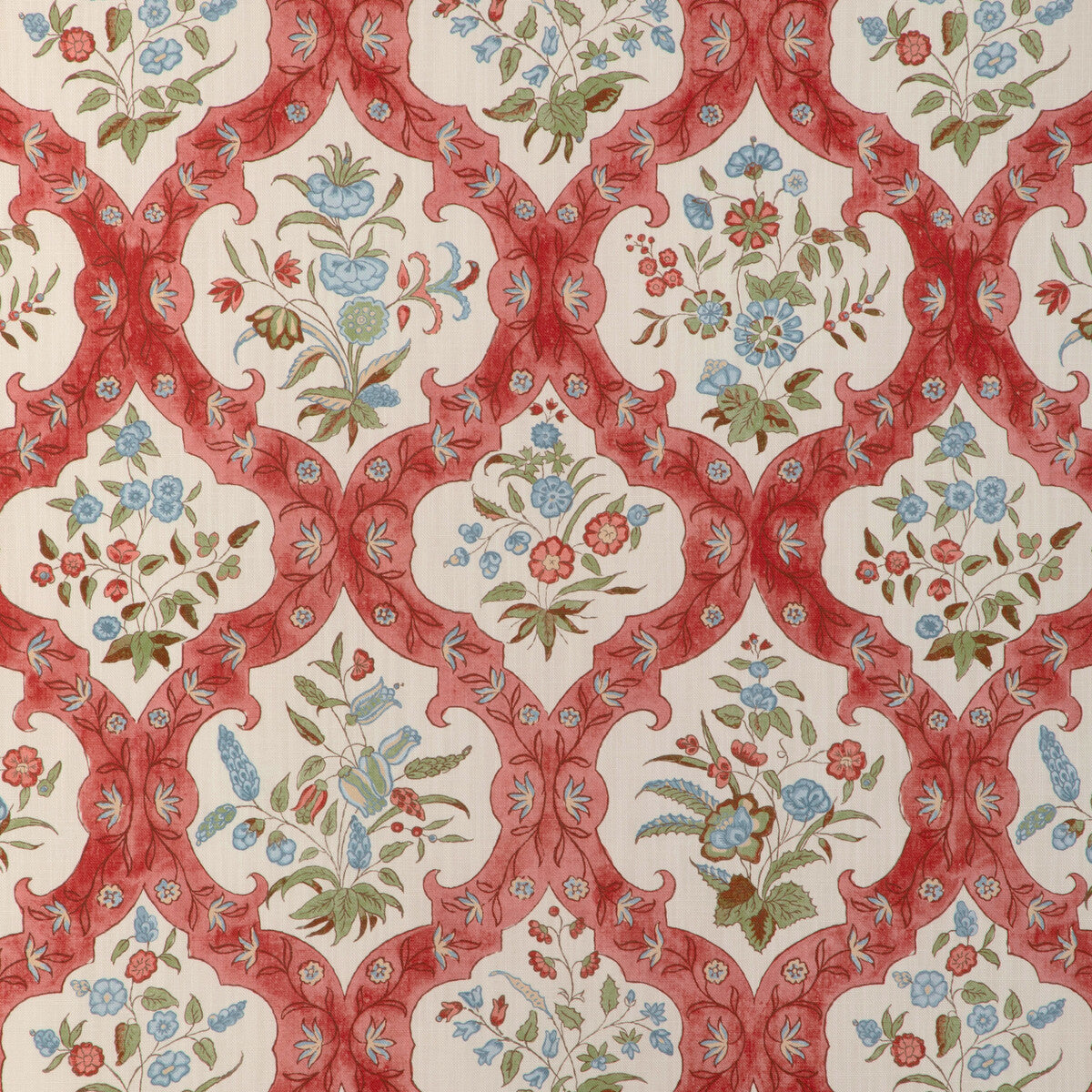 80231021950-ventoux-print-redblue-brunschwig-fils - BRUNSCHWIG & FILS Fabric