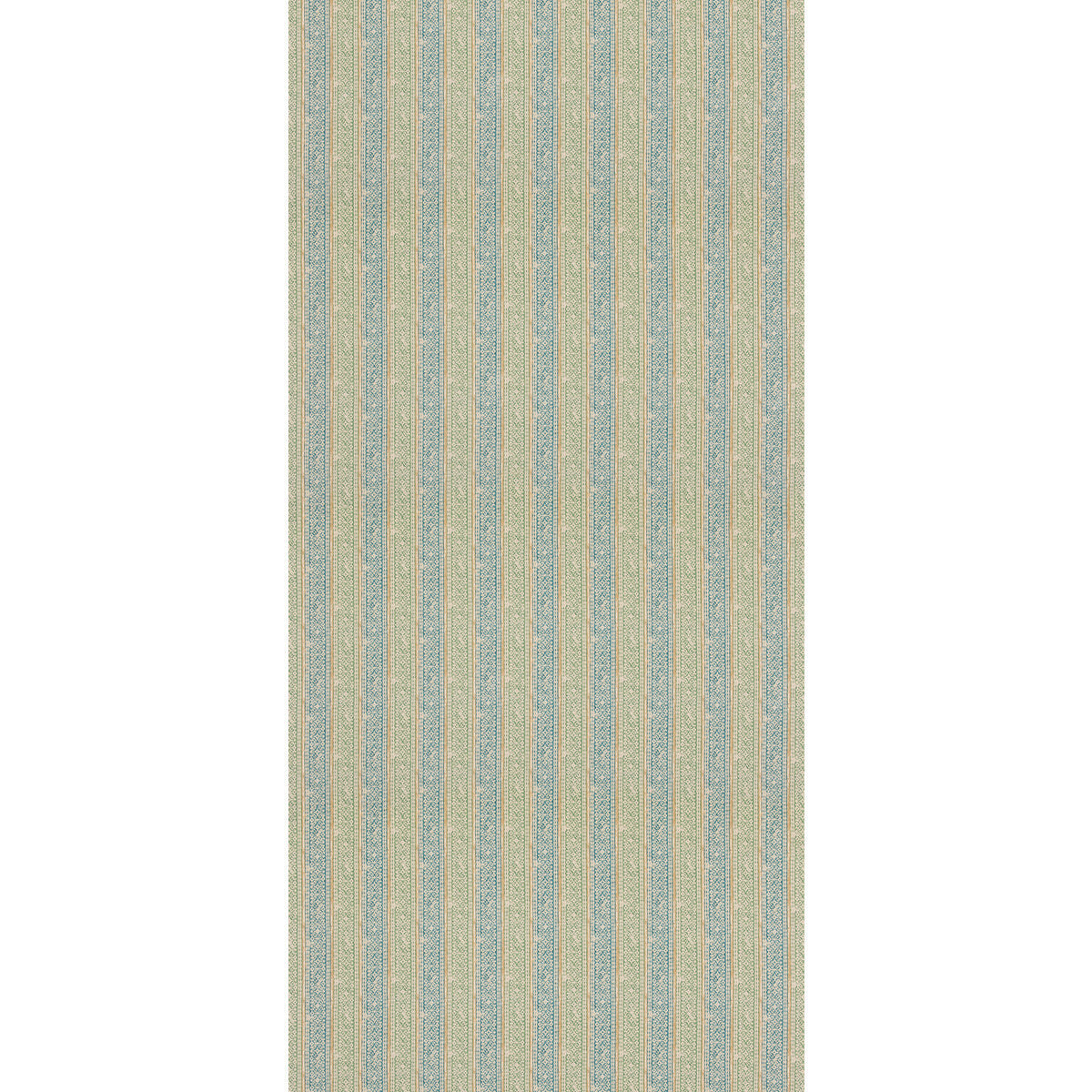 fd2018r380-ladbroke-stripe-tealgreen-mulberry - MULBERRY Fabric
