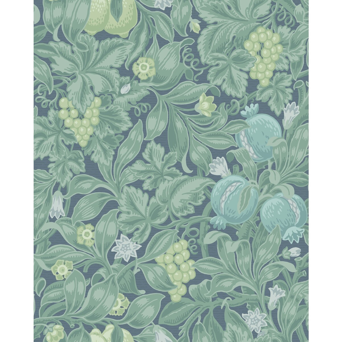 1162006cs0-vines-of-pomona-tealviri-cole-son - COLE & SON Wallpaper