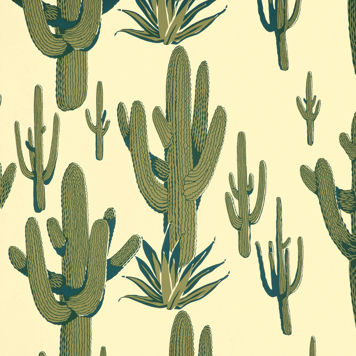 w4260230-cacti-land-wp-agave-kravet-couture - KRAVET COUTURE Wallpaper