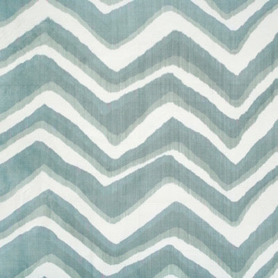 br-797852130-chevron-bar-silk-warp-print-wave-brunschwig-fils - BRUNSCHWIG & FILS Fabric