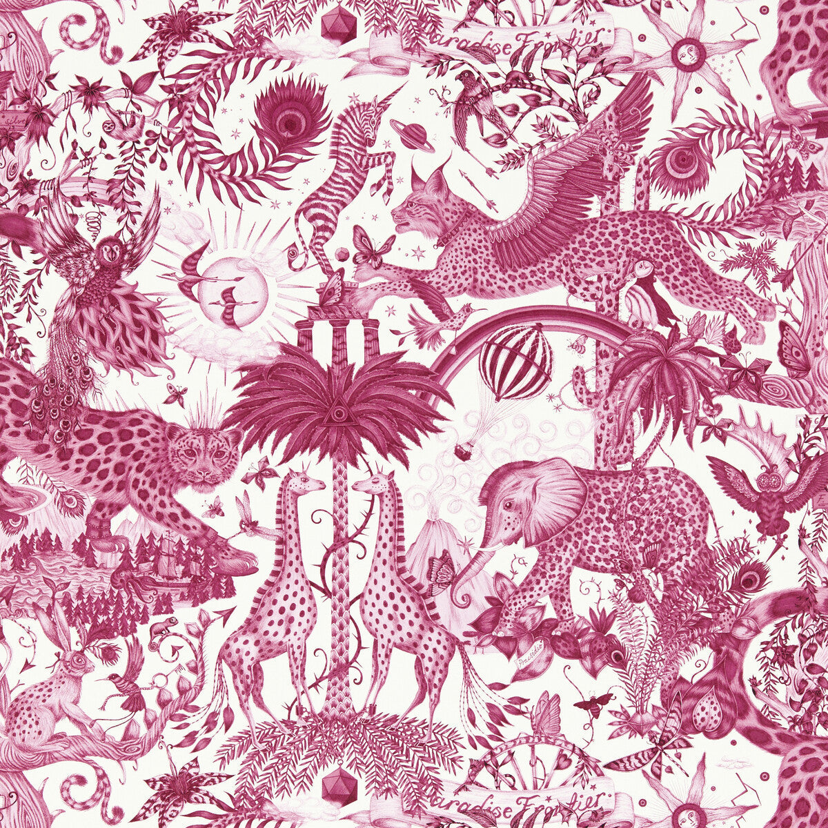 w021601cac0-paradise-lost-berry-wp-clarke-and-clarke - CLARKE AND CLARKE Wallpaper