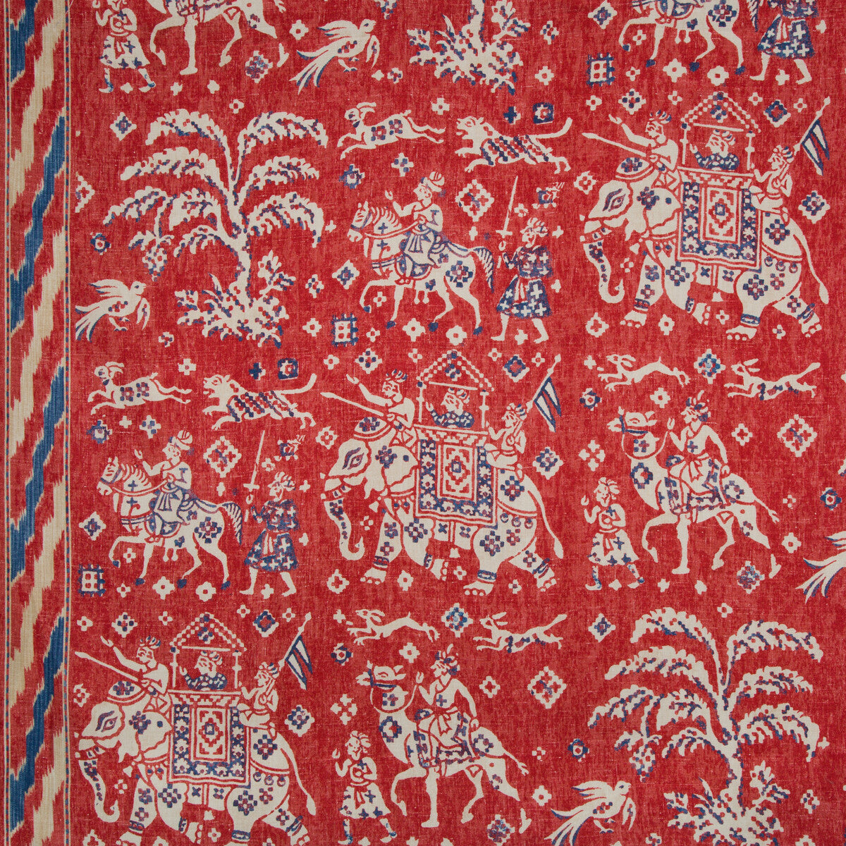 80151751950-aralam-print-flamecadet-brunschwig-fils - BRUNSCHWIG & FILS Fabric