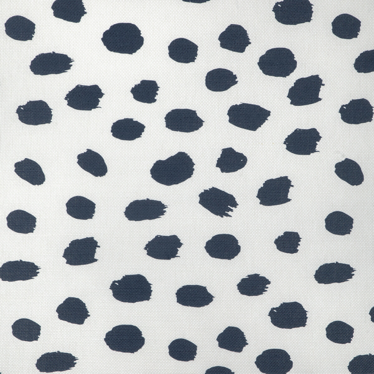 ccf-233416500-paint-dot-dark-navyoyster-caroline-cecil-textiles - CAROLINE CECIL TEXTILES Fabric