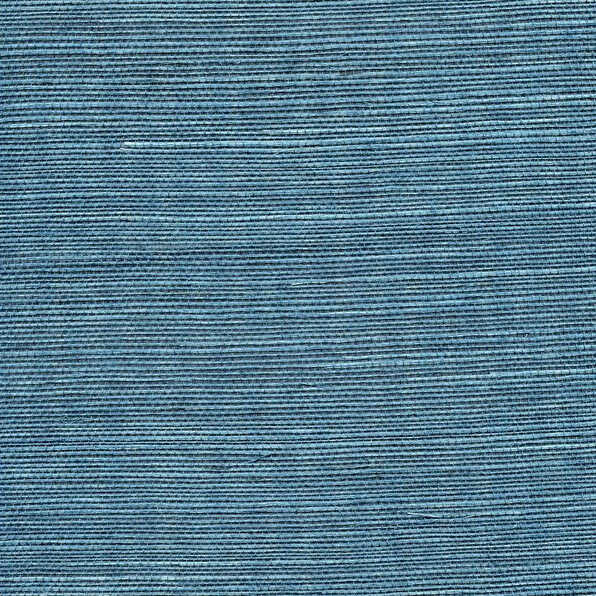 Sisal - Peacock Blue - WINFIELD THYBONY Wallpaper