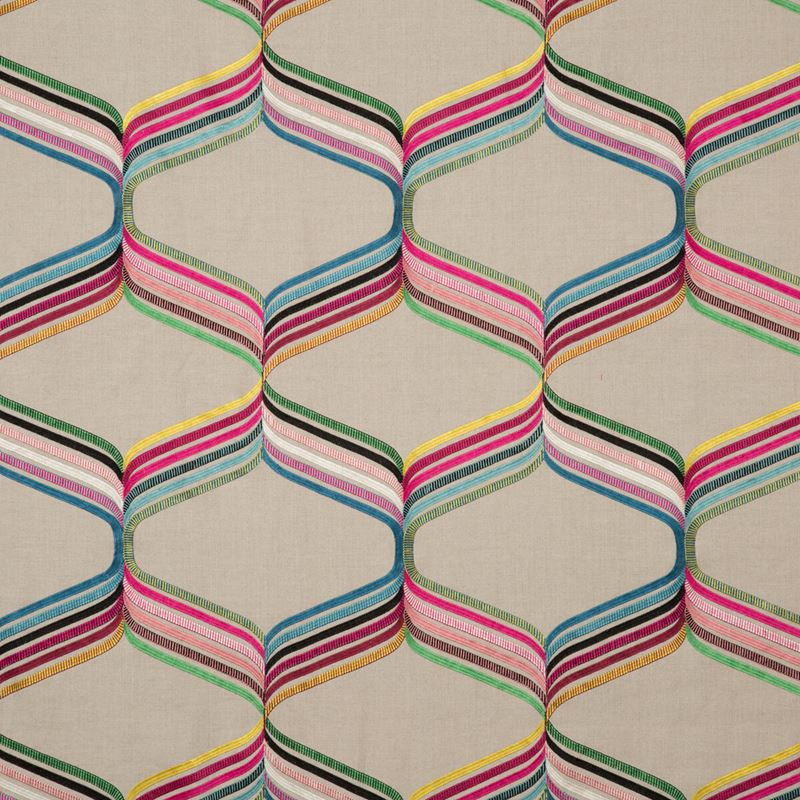 G P & J Baker Fabric BF10567.1 Assisi Multi