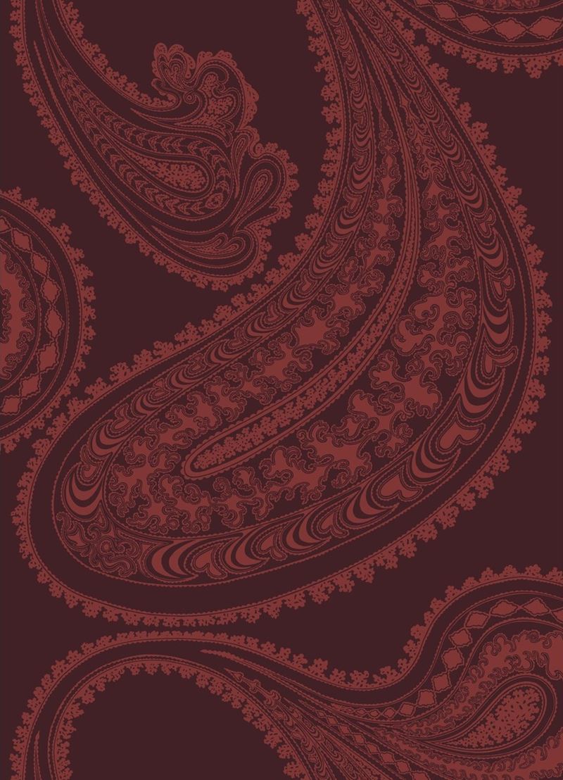 Cole & Son Fabric F111/10038.CS Rajapur Rse On Drk Crim