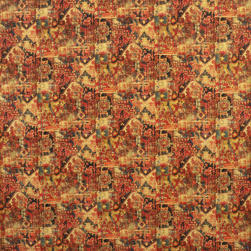 Ralph Lauren Fabric LFY66961F Cornelius Velvet Madder Red